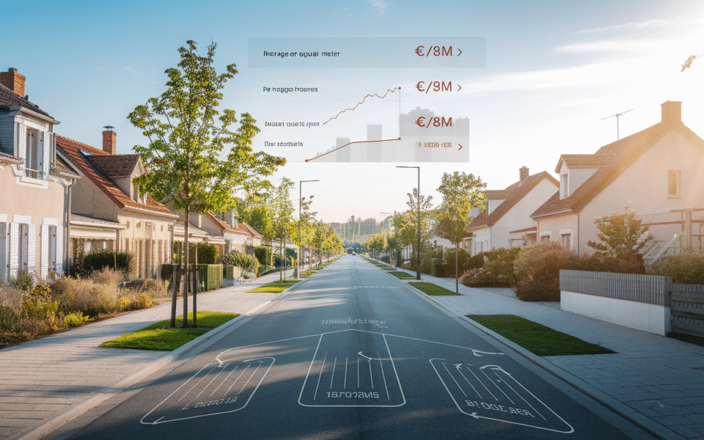 Évolution des prix immobiliers rue des Alisiers à Draveil