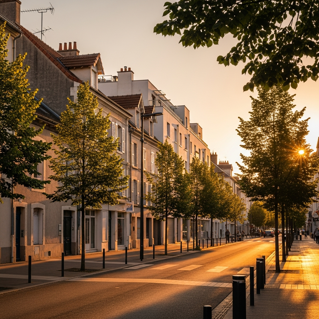 Vue d'une maison pour estimation rue du Châtaignier à Draveil