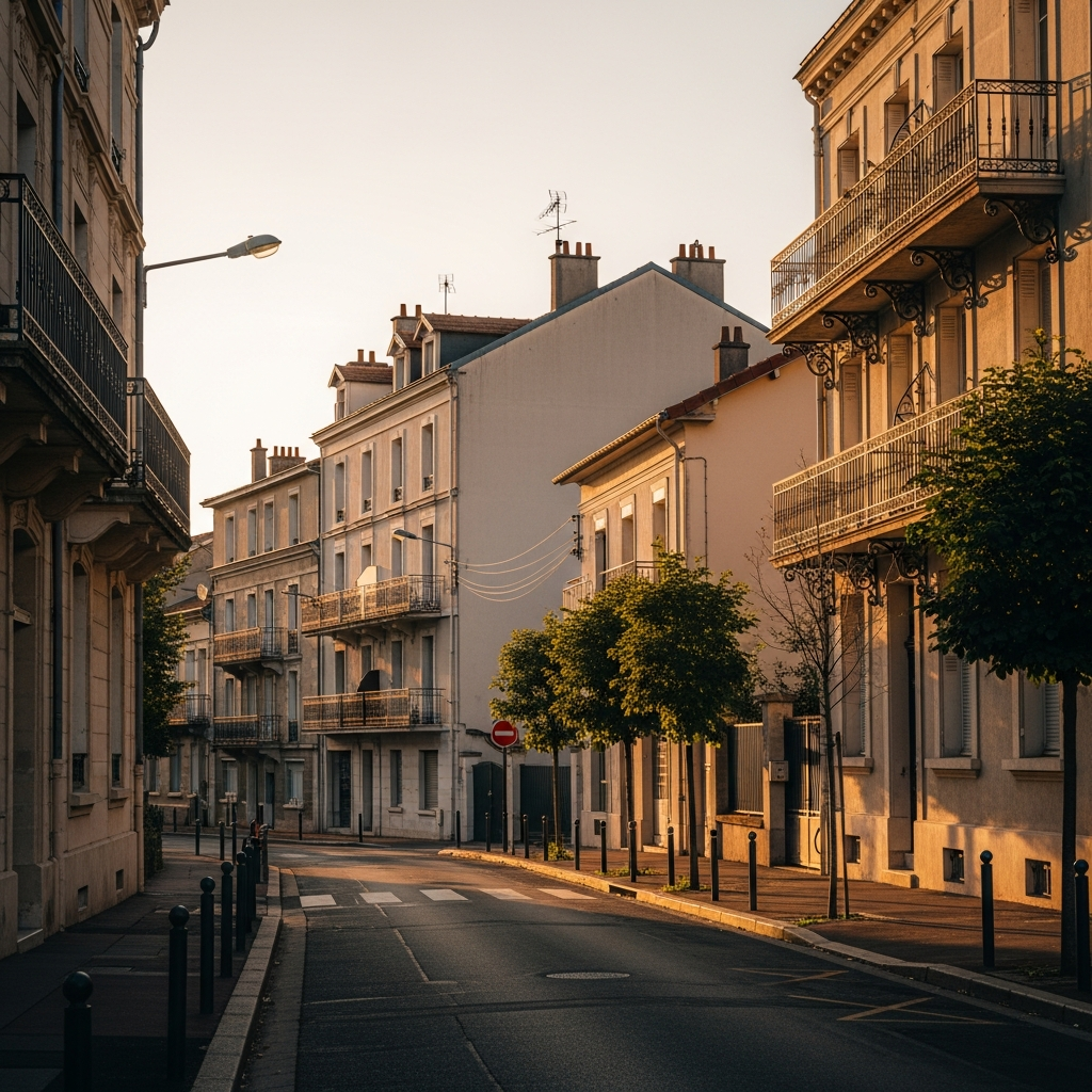 Vue de la rue du Château à Draveil pour une estimation immobilière