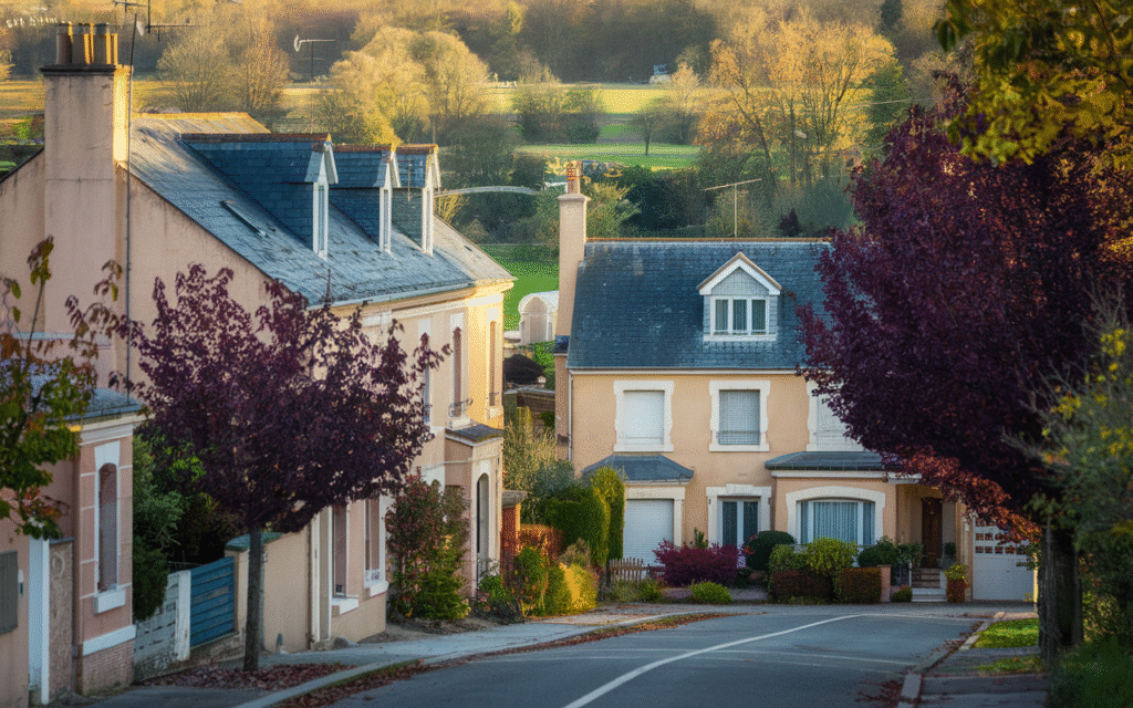 Vue d'une maison située rue du Hêtre Pourpre à Draveil pour une estimation immobilière