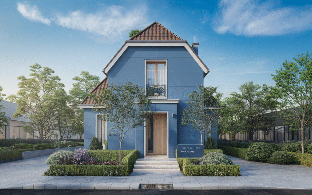 Vue d'une maison pour estimation immobilière rue du Noyer à Draveil