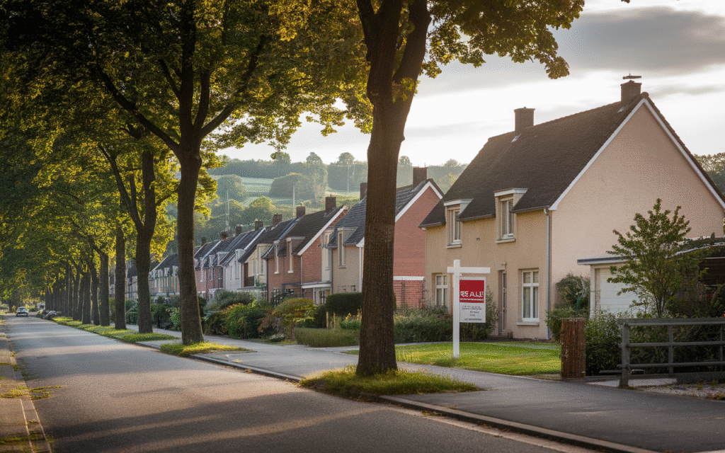 Vue d'une maison estimée située rue du Temple à Draveil