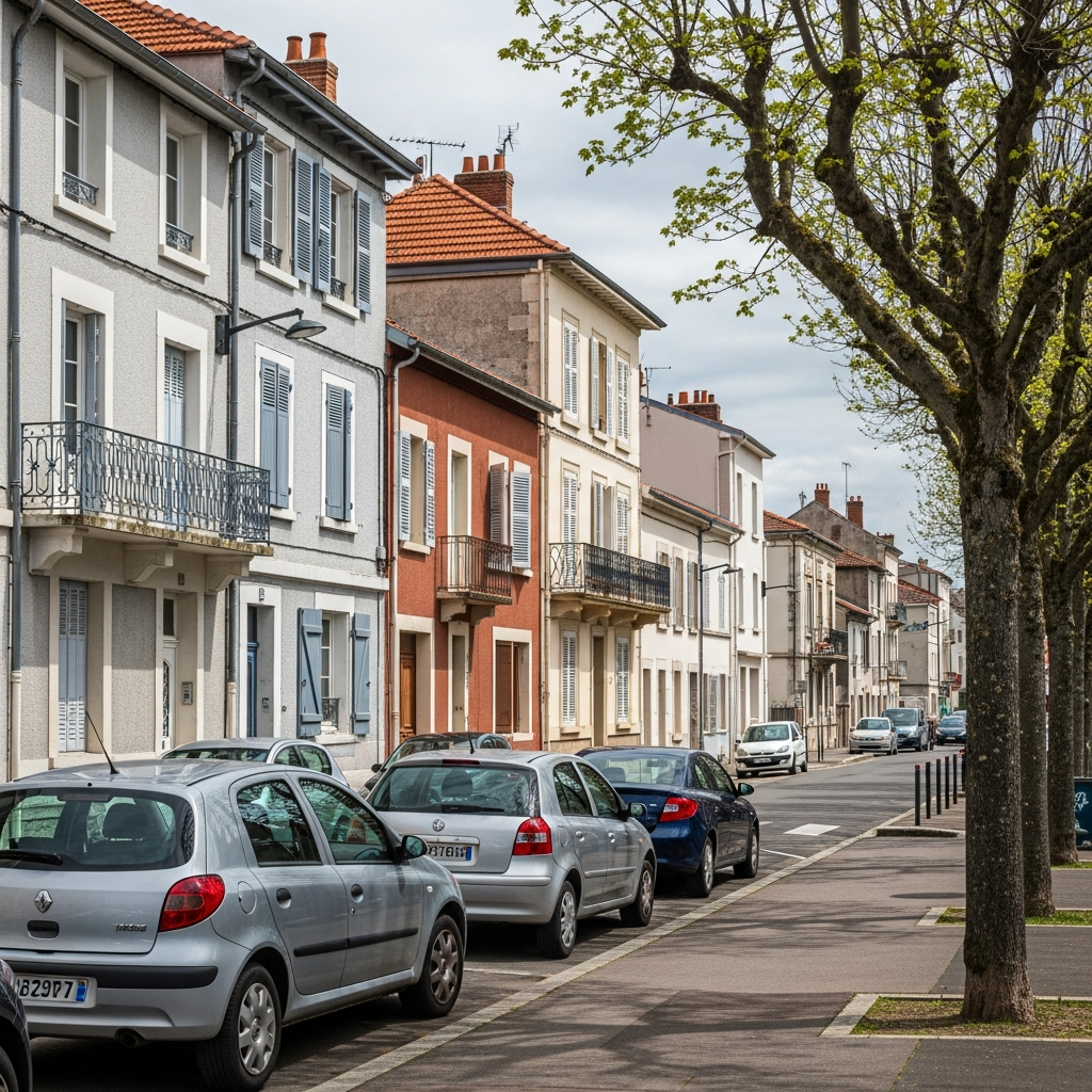 Vue de la Rue de la République à Draveil pour une estimation immobilière