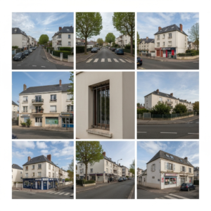 Vue aérienne d'un pavillon à Draveil pour estimation immobilière