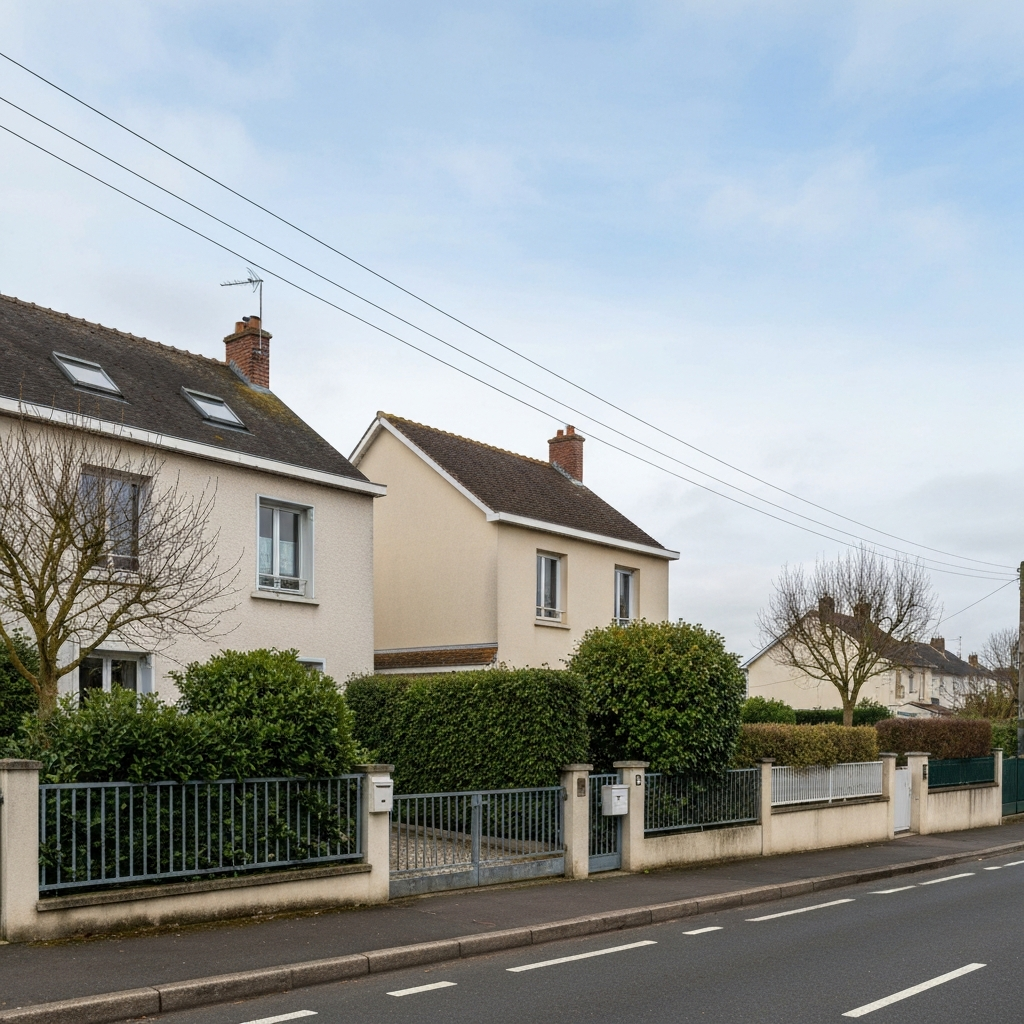 Vue d'un appartement dans le quartier Plaine des Sables à Draveil