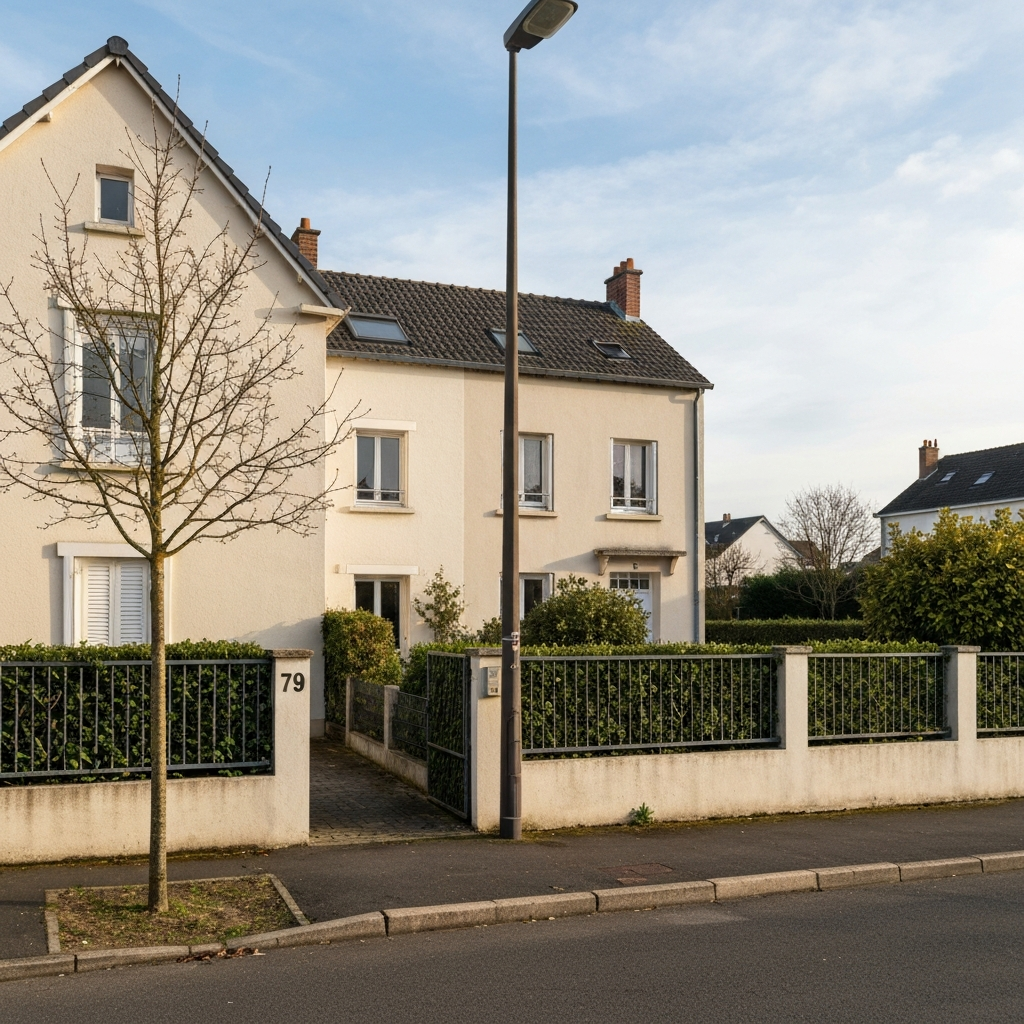 Vue aérienne d'un appartement dans le quartier Les Mazières à Draveil