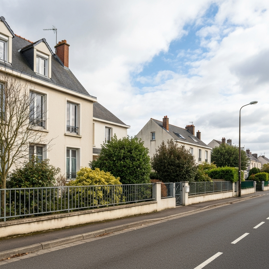 Vue d'un appartement dans le quartier Danton à Draveil