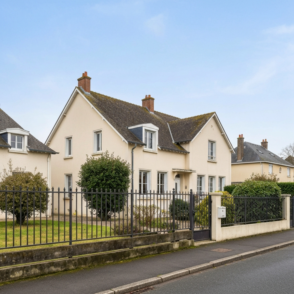 Vue d'un appartement dans le quartier La Villa à Draveil