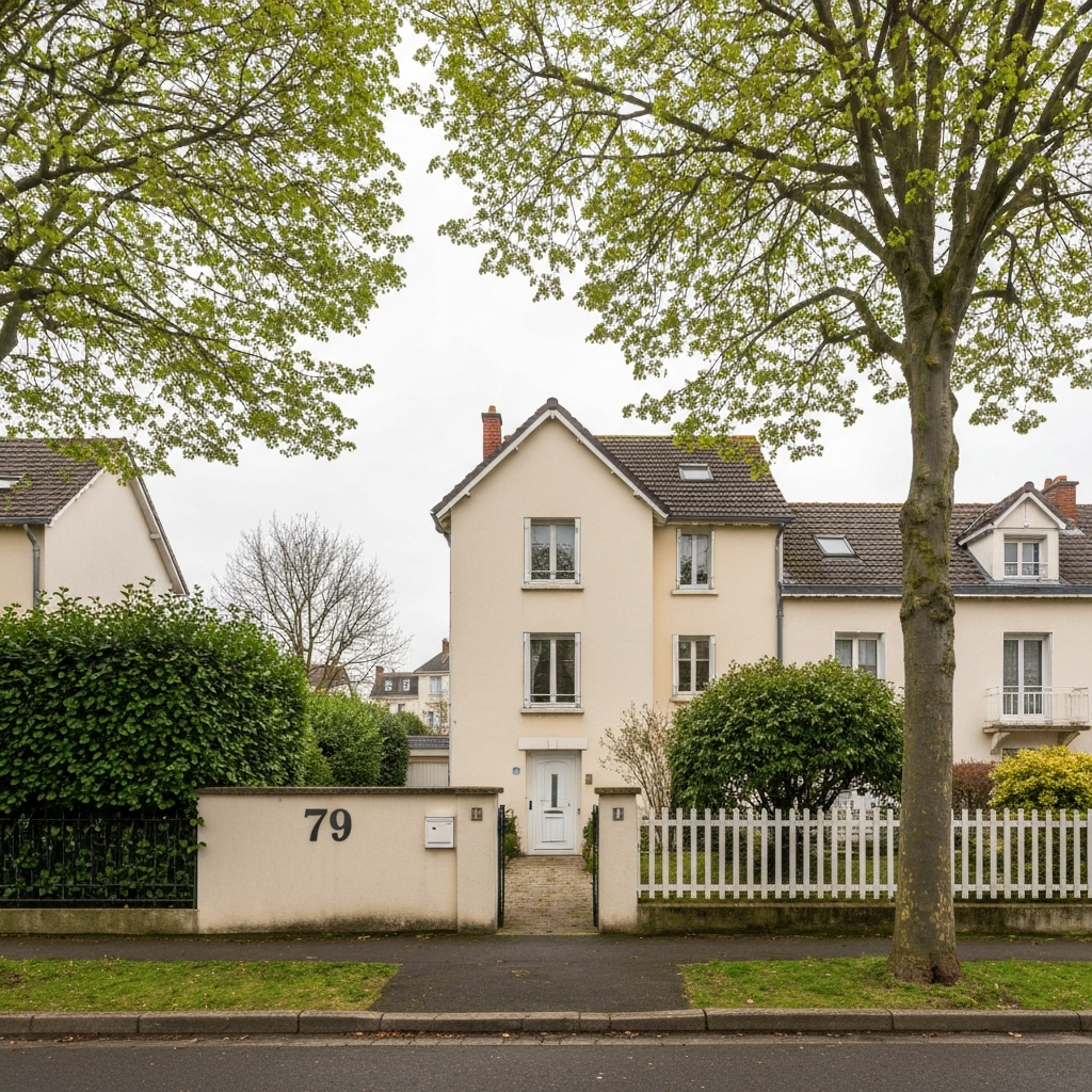 Vue d'un appartement dans le quartier Danton à Draveil pour estimation