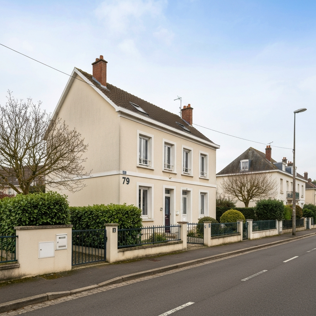 Vue d'un appartement dans le quartier La Villa à Draveil, utilisé pour une estimation immobilière