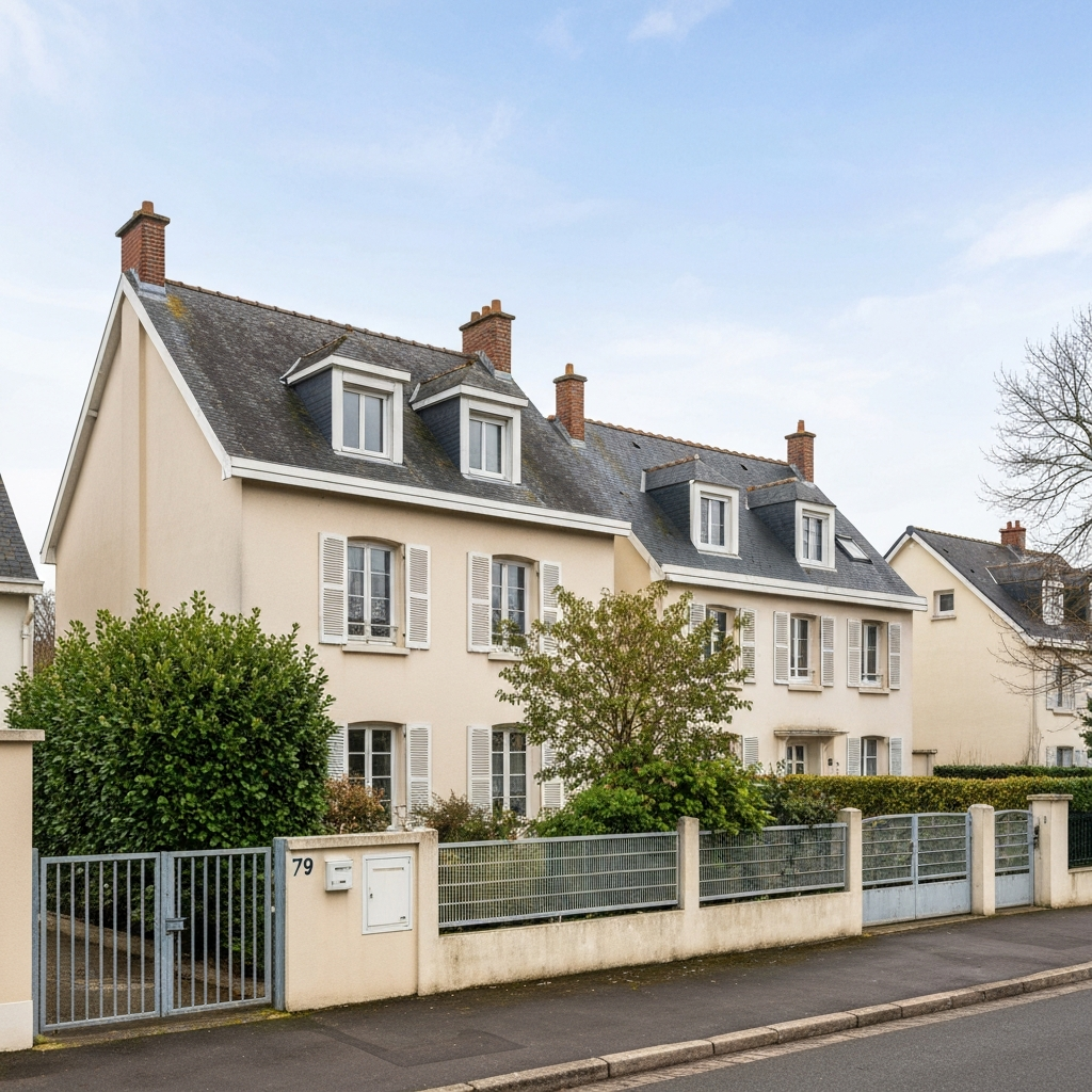 Graphique comparant les prix de l'immobilier entre Champrosay et le centre-ville de Draveil
