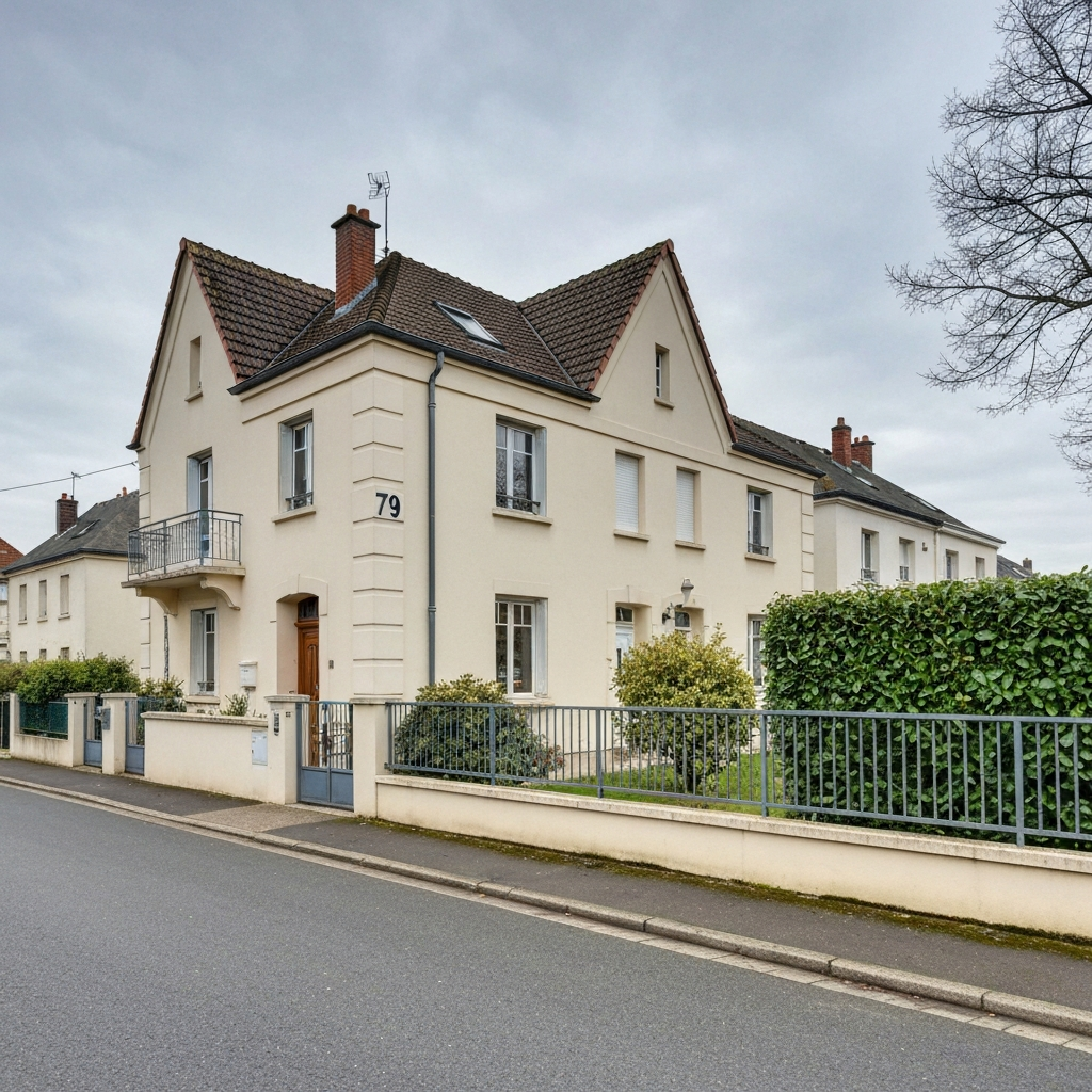 Vue d'un appartement dans le quartier Bergeries à Draveil