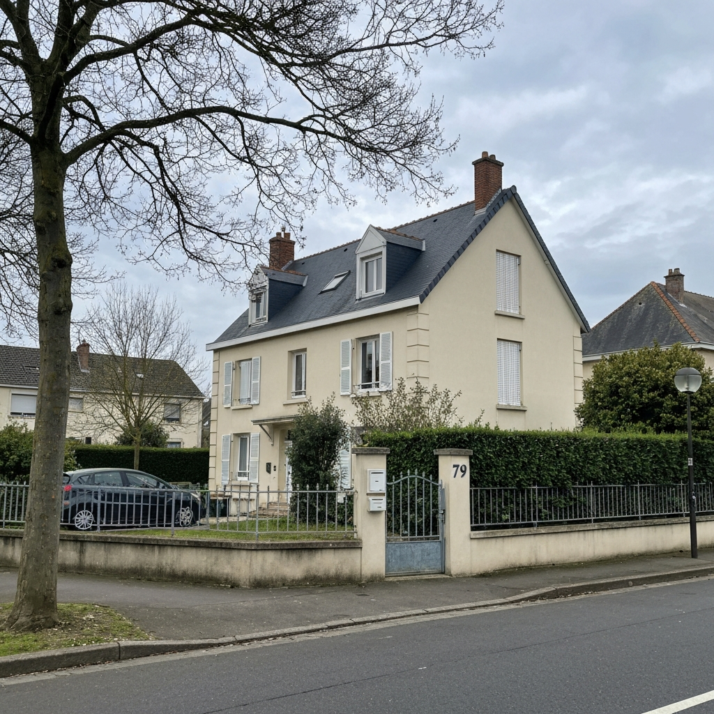 Vue aérienne de Draveil avec maisons et immeubles pour une estimation immobilière réussie