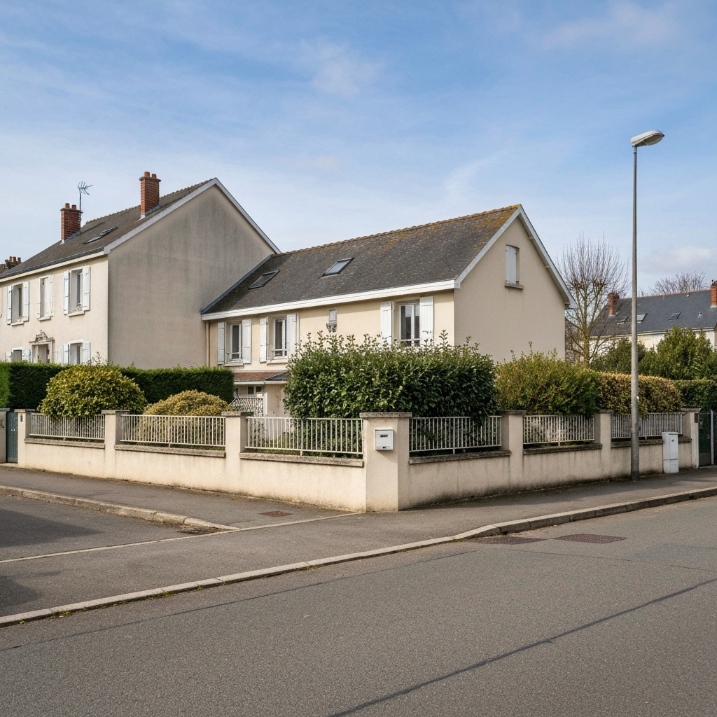 Vue aérienne des nouveaux projets immobiliers à Draveil